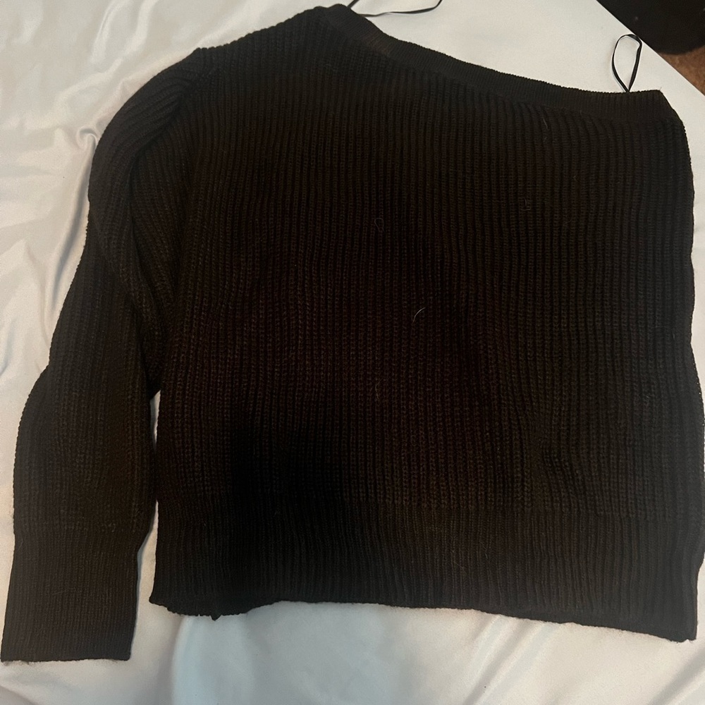 Nasty Gal S Women's One Shoulder Sweater - Picture 1 of 2